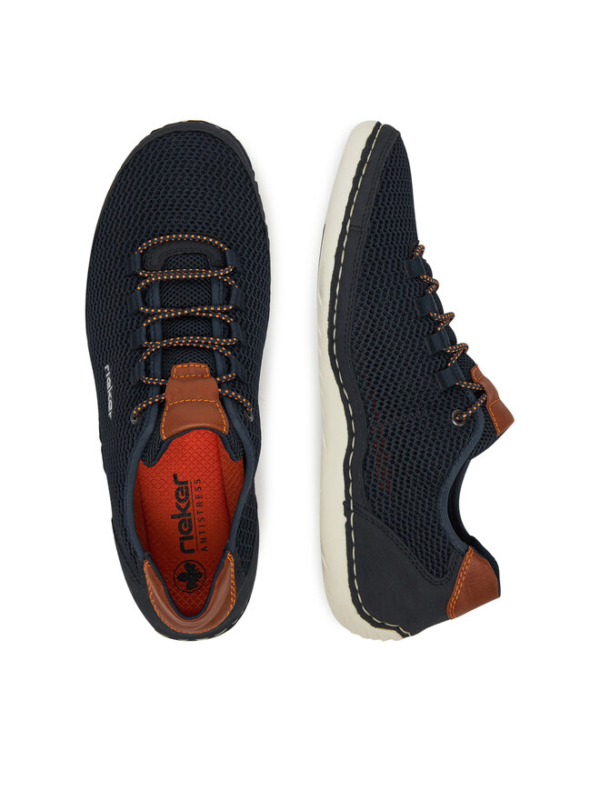 Rieker Sneakersy Rieker 07555-14 Czarny
