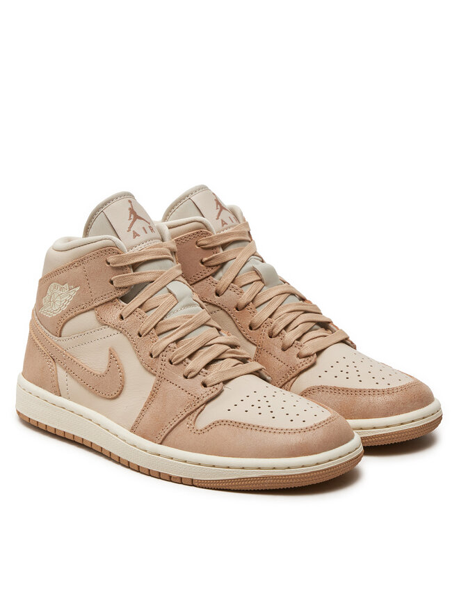 Nike Sneakersy Nike Air Jordan 1 Mid Se FJ3448 200 Écru