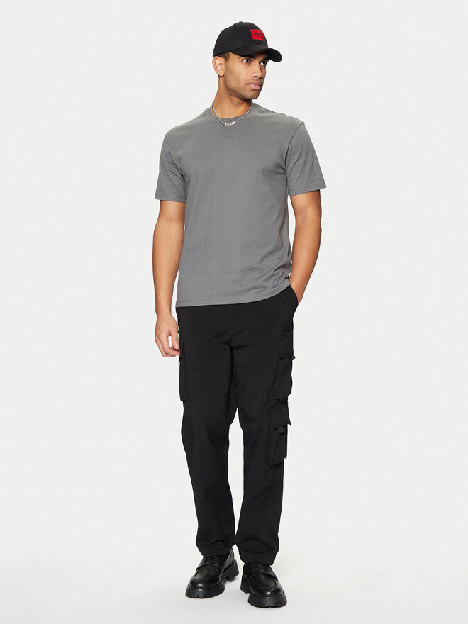 HUGO HUGO Camiseta Dapolino 50488330 Gris Relaxed Fit