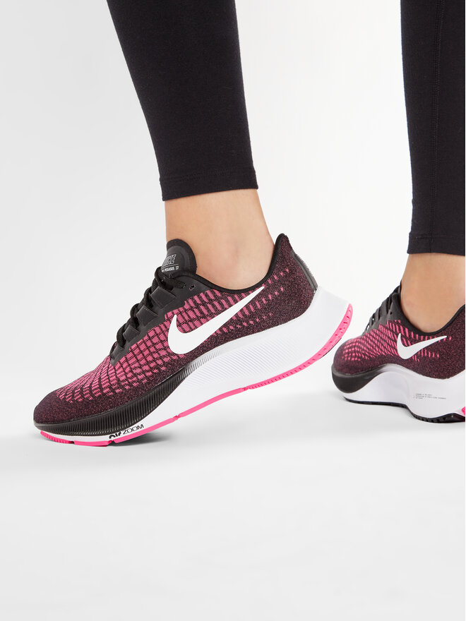 nike air zoom pegasus 37 women's black and pink