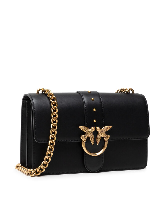 PINKO Táska Pinko Love Classic Icon Simply 5 C PE 22PLTT 1P22JG Y7SP Fekete