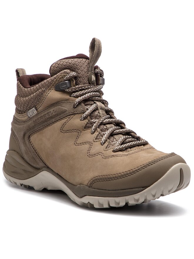 Botas de trekking Merrell Siren Traveller Q2 Mid Wp J77562 Marron zapatos.es