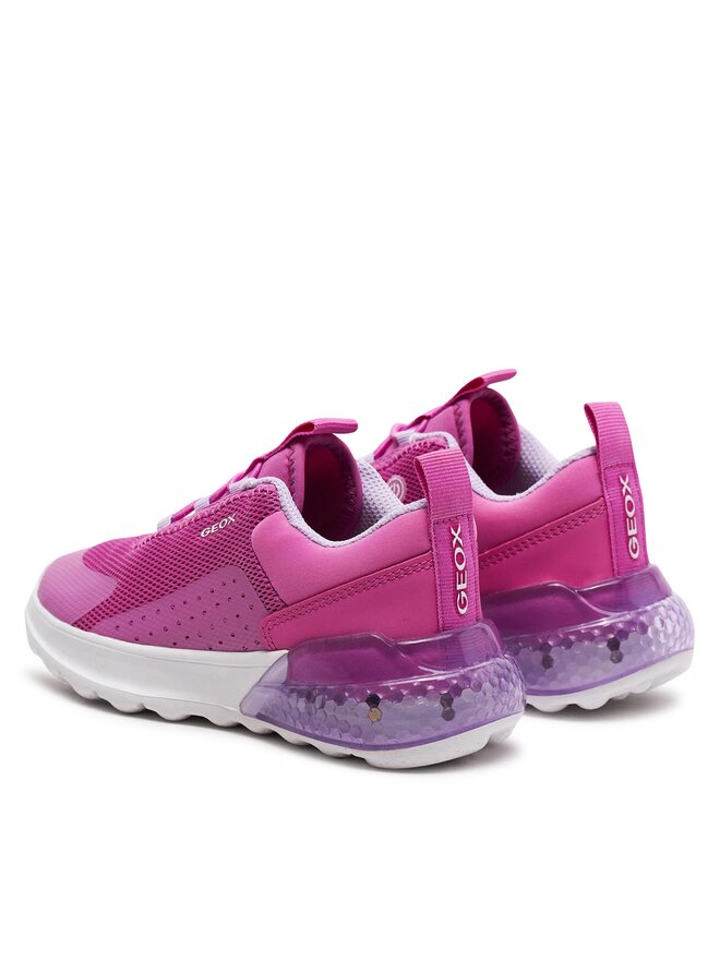 Geox Sneakersy Geox J Activart Illuminus J45LZA 0149J C8257 S Růžová