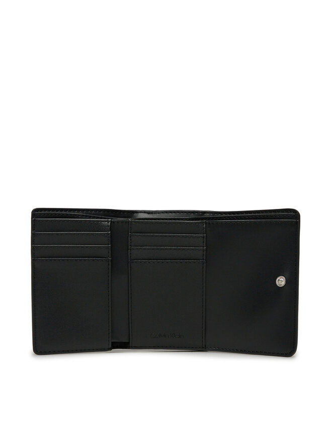 Calvin Klein Dámská peněženka Calvin Klein Ck Must Small Trifold W/Zip LV04F1030G Černá