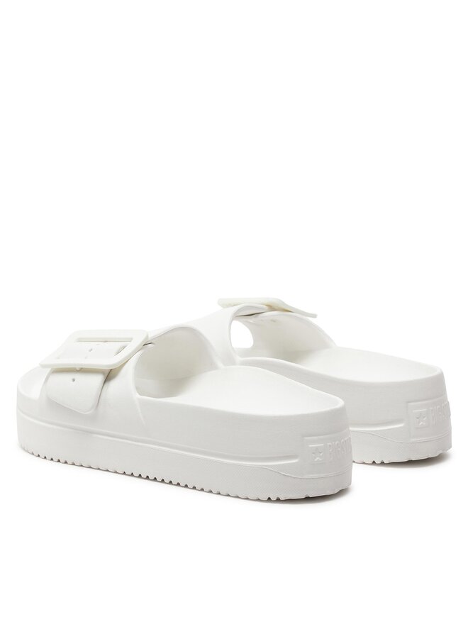 Big Star Shoes Klapki Big Star Shoes NN274A661 Biały