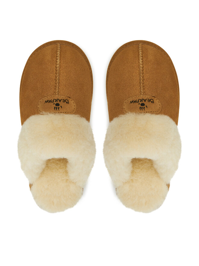 Bearpaw Kapcie Bearpaw Loki II 671W Beżowy