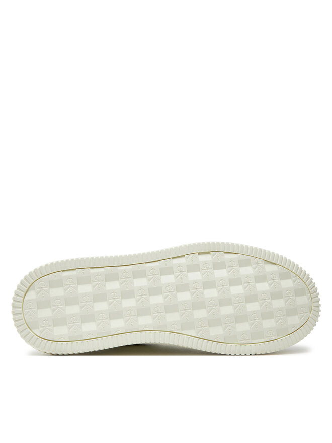 Calvin Klein Jeans Laisvalaikio batai Calvin Klein Jeans Chunky Cupsole Mix In Met YM0YM00896 Balta