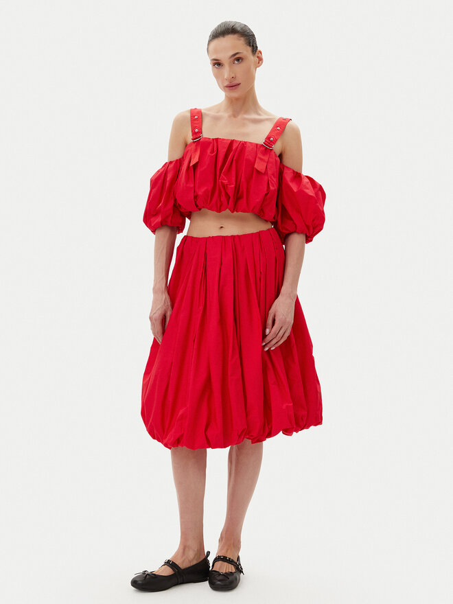 PINKO PINKO Felső 105176 A2LD Piros Regular Fit