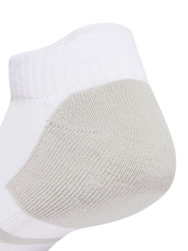 adidas Set di 3 paia di calzini corti unisex adidas Ess Cc Low 3P JD9573 Bianco