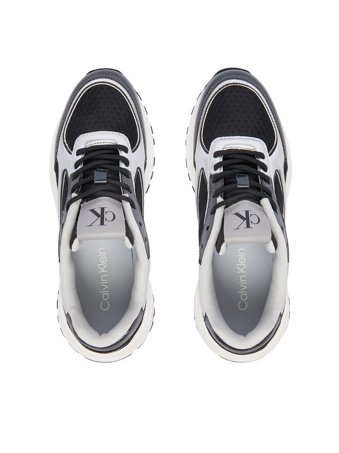 Calvin Klein Zapatillas Calvin Klein Hike Runner Lace Up Mesh Mix Met YW0YW02063 De color