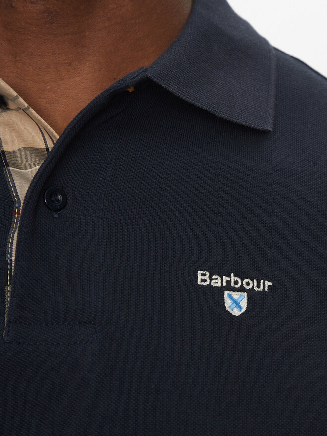 Barbour Barbour Pólóing Tartan MML0012NY31 Sötétkék Tailored Fit