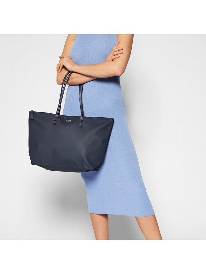 Lacoste Torebka Lacoste L Shopping Bag NF1888PO Granatowy