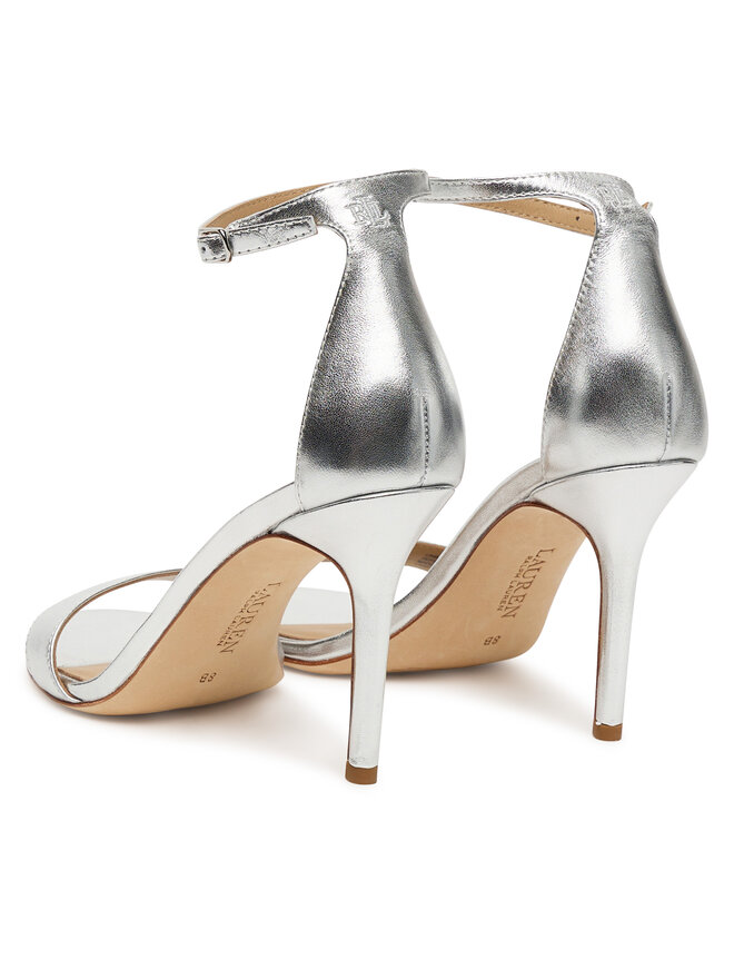 LAUREN RALPH LAUREN Sandały LAUREN RALPH LAUREN Allie 802912334004 Srebrny