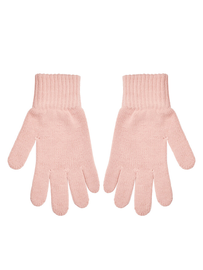 Calvin Klein Jeans Дитячі рукавички Calvin Klein Jeans Monogram IU0IU00525 Рожевий