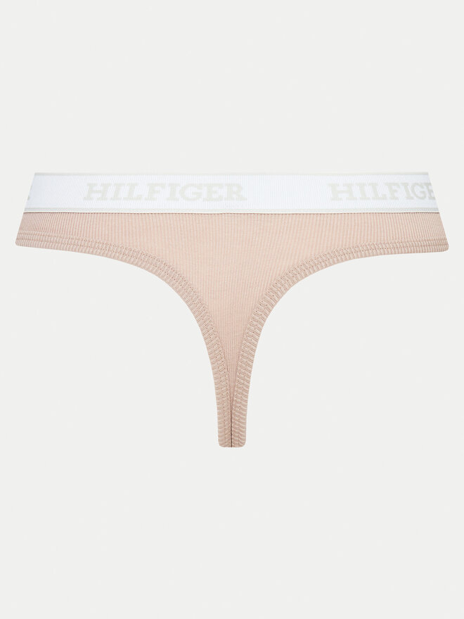 Tommy Hilfiger Tommy Hilfiger Στρίνγκ UW0UW05539 Μπεζ