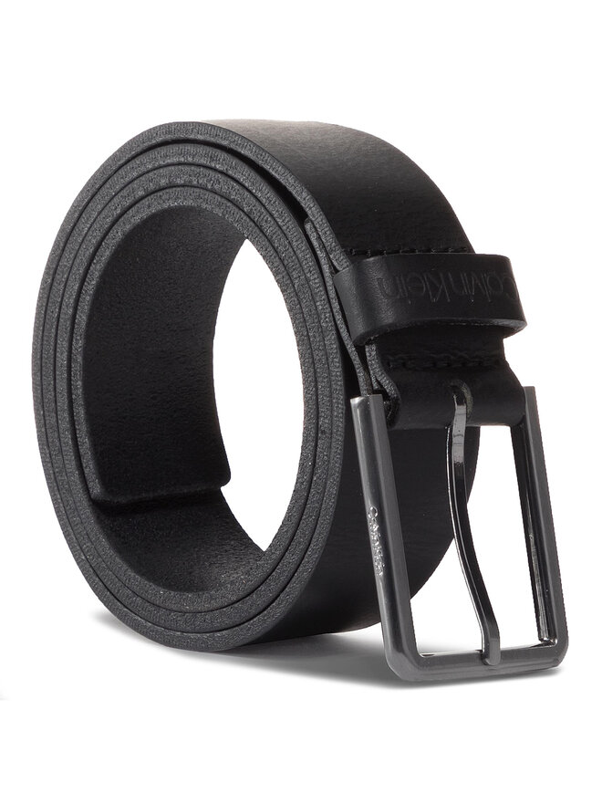 Calvin Klein Pánský pásek Calvin Klein 35Mm Essential Belt K50K505447 Černá