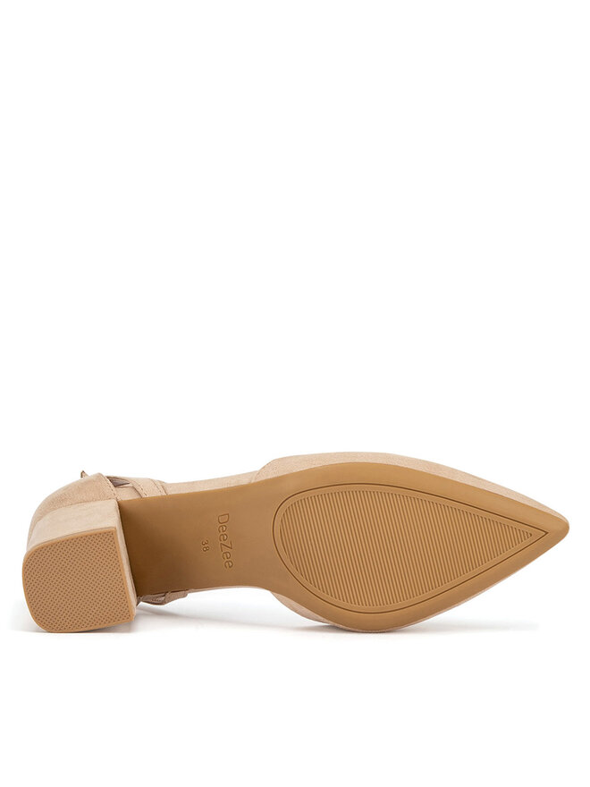 DeeZee Czółenka DeeZee WSS20968-02 Beżowy