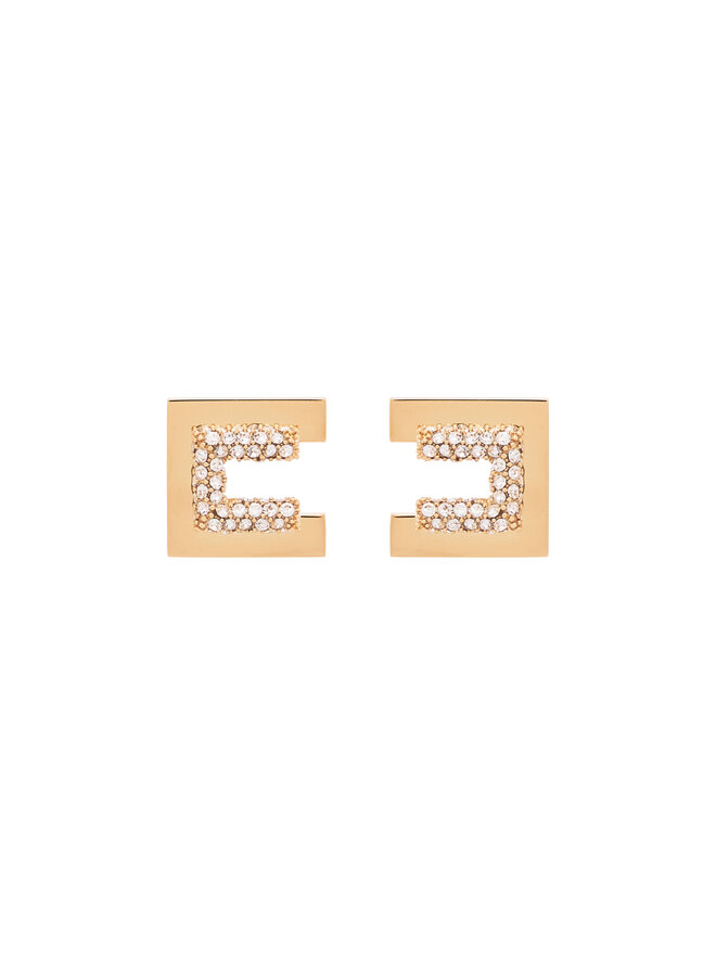 Elisabetta Franchi Ohrringe Elisabetta Franchi OR-23A-66E2-V220 Goldfarben