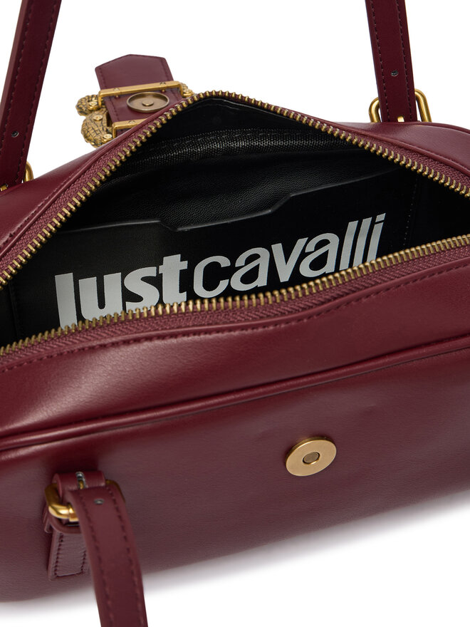 Just Cavalli Handtasche Just Cavalli Iconic Snakes 81RA4BA5 ZSA89 Dunkelrot