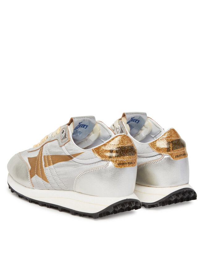 GOLDEN GOOSE Sneakersy GOLDEN GOOSE Running Marathon M77 GWF00683.F005490.70138 Srebrny