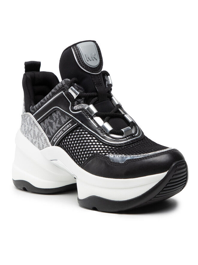 MICHAEL Michael Kors Снікерcи MICHAEL Michael Kors Olympia Trainer 43R2OLFS2M Чорний