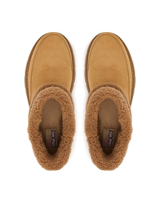 Skechers Schneeschuhe Skechers Bobs Keepsakes Lite - Winter Snug 114895 Braun
