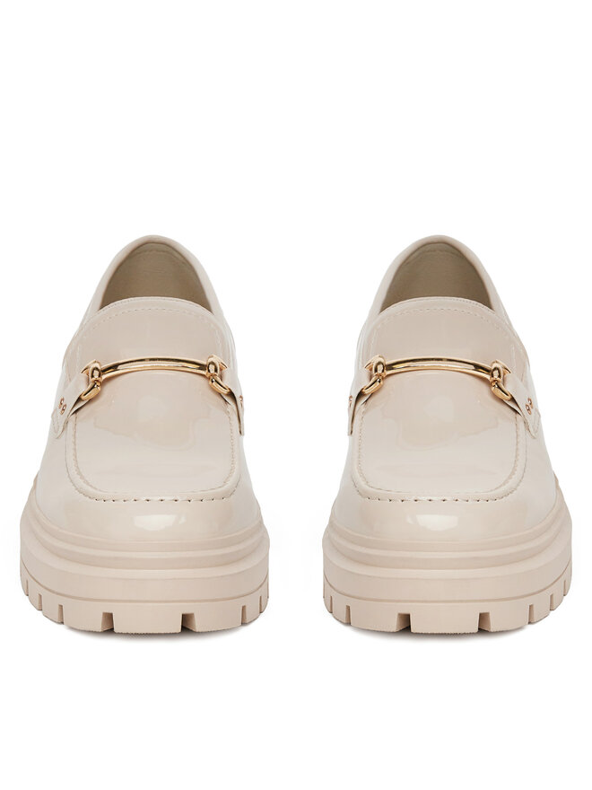 DeeZee Loafersy DeeZee 58682-9 Beżowy