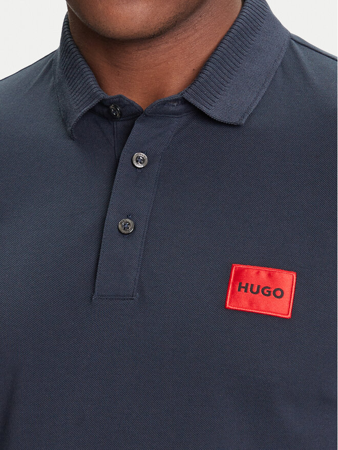 HUGO Hugo Поло Dereso222 50466202 Cиній Slim Fit