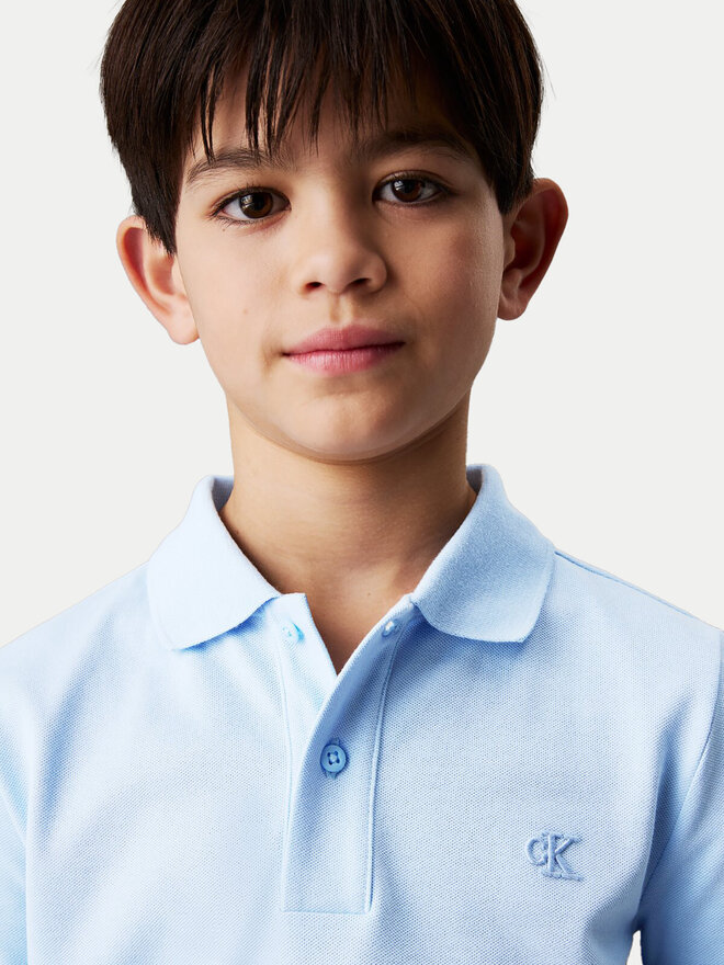 Calvin Klein Jeans Calvin Klein Jeans Poloshirt Essential IB0IB02486 Himmelblau Regular Fit