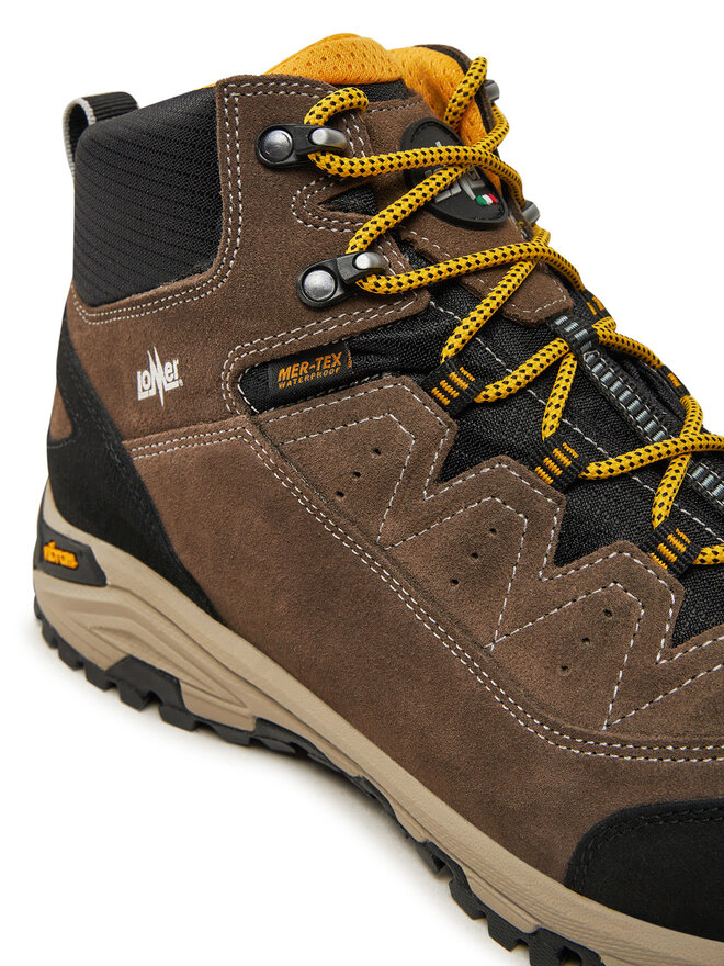 Lomer Туристически Lomer Sella High Mtx Suede 30047/A Сив
