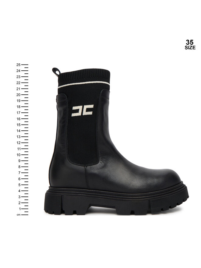 Elisabetta Franchi Botines Elisabetta Franchi Chelsea F4-A5E-0424-1316930 D Negro