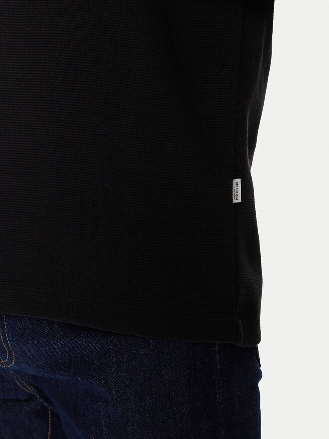 Selected Homme Selected Homme Poloshirt 16095710 Schwarz Regular Fit