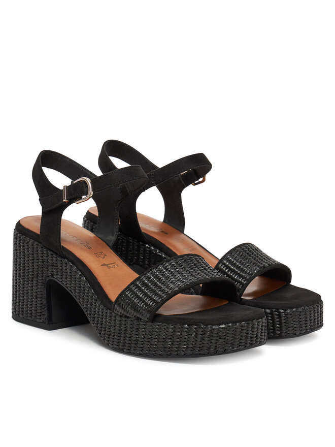 Tamaris Espadrilky Tamaris 1-28311-44 Černá
