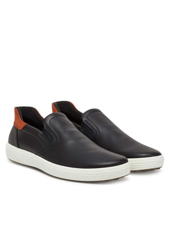 ECCO Poltopánky ECCO Soft 7 47083451866 Čierna