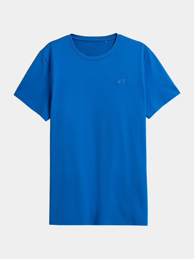 4F 4F Camiseta 4FAW23TTSHM0876 Azul Regular Fit