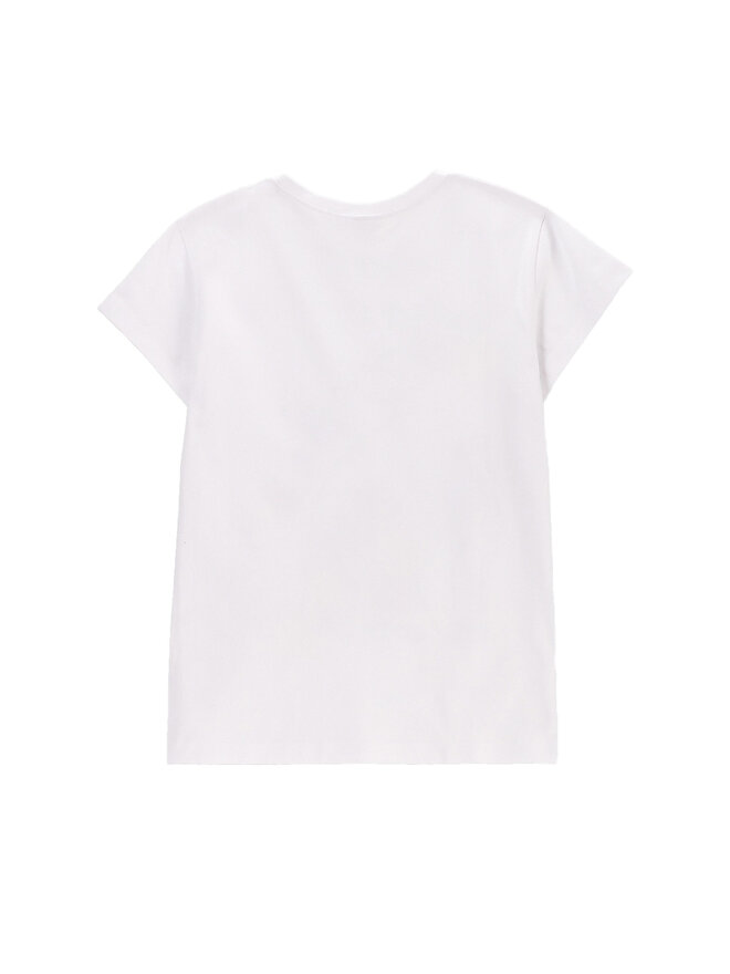 Coccodrillo Coccodrillo Marškinėliai WC5143219VGD Balta Regular Fit