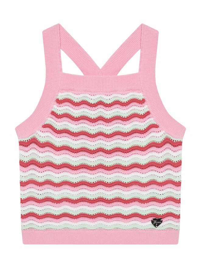 Guess Guess Top J5GR06 Z3MR1 Rosa Regular Fit