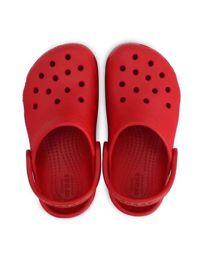 Crocs Klapki Crocs Crocs Classic Kids Clog T 206990 Czerwony