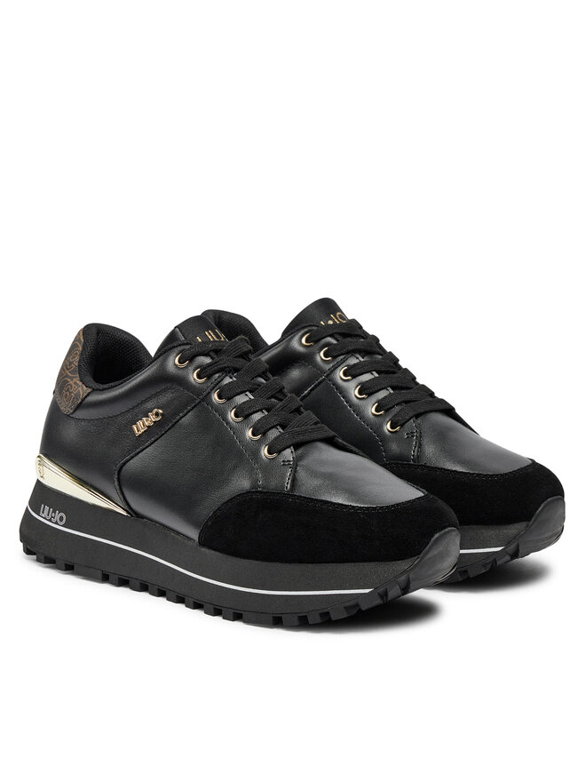 Liu Jo Sneakers Liu Jo Maxi Wonder 84 BF4095 PX545 Schwarz