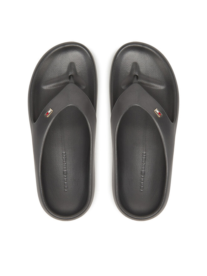 Tommy Hilfiger Žabky Tommy Hilfiger Th Comfort Beach Sandal FW0FW08522 Šedá