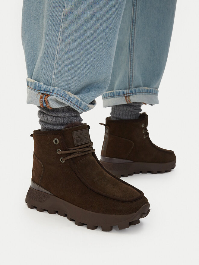 G-STAR Schnürschuhe G-Star Raw CEO-YSH25D02-5 Braun