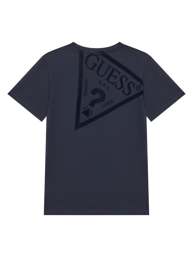 Guess Guess Marškinėliai L5YI39 K8HM4 Tamsiai mėlyna Regular Fit