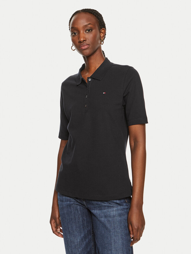 Tommy Hilfiger Tommy Hilfiger Pólóing WW0WW43224 Sötétkék Regular Fit