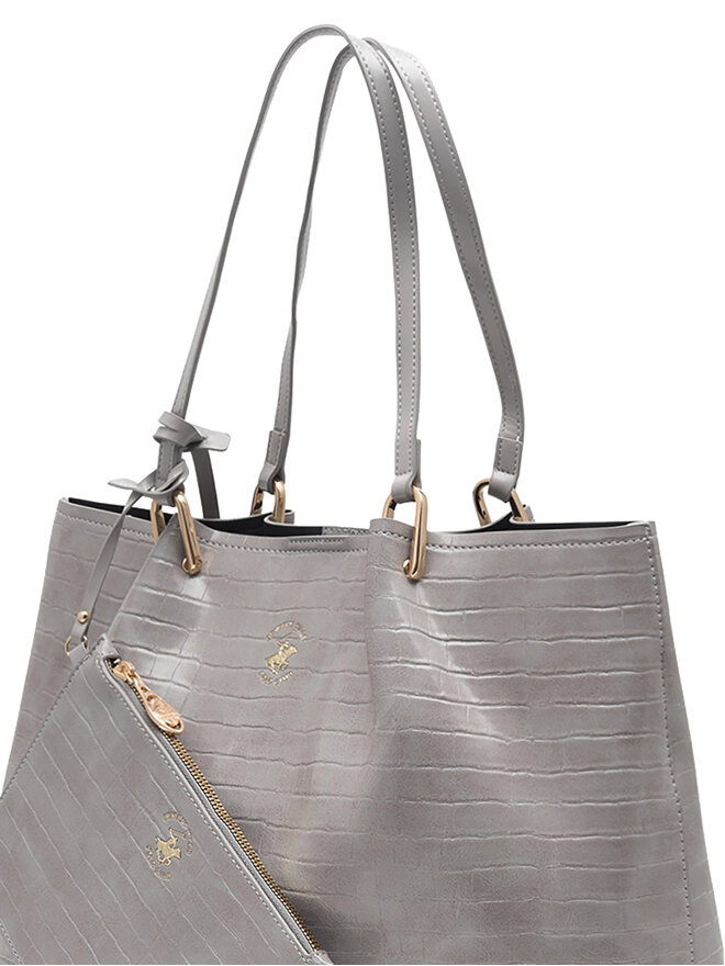 Beverly Hills Polo Club Tasche Beverly Hills Polo Club BHPC-W-01-A23 Grau