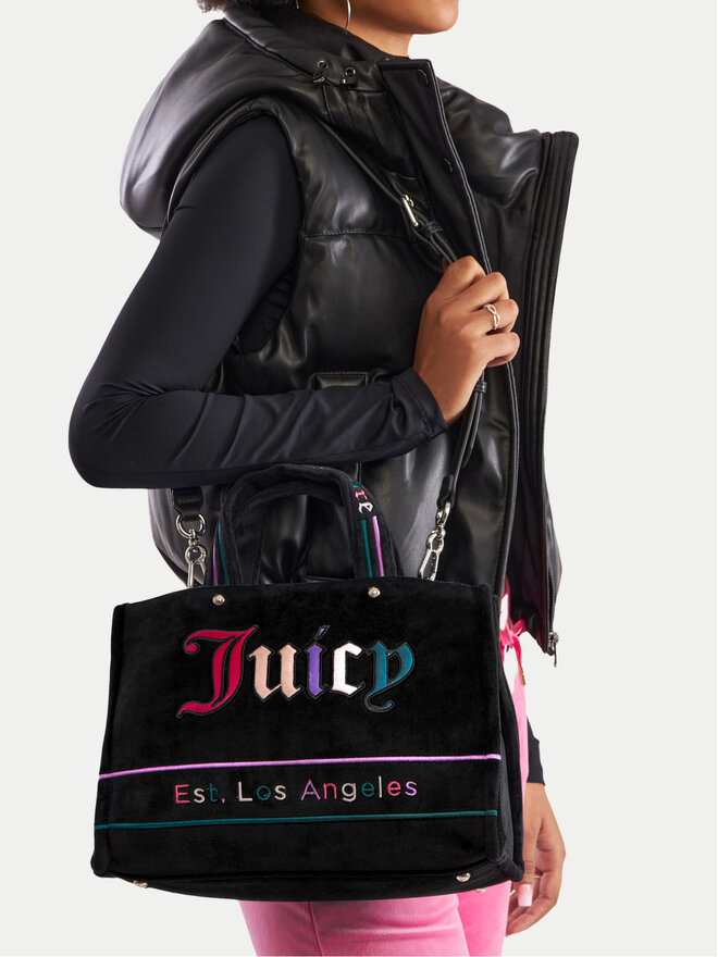 Juicy Couture Geantă Juicy Couture BIJXT5522WTV Negru