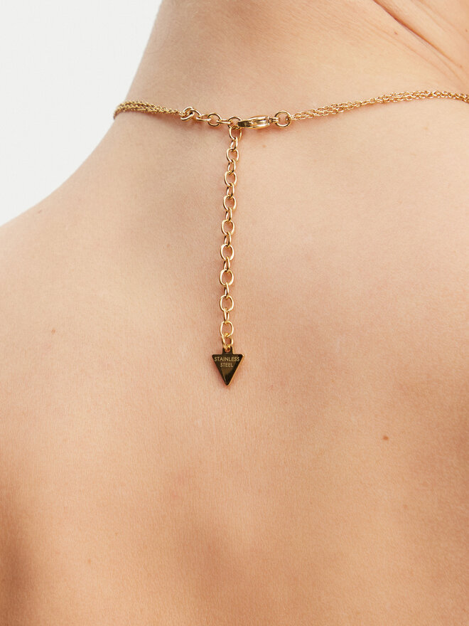Guess Ogrlica Guess JUBN05 148JW Zlatna
