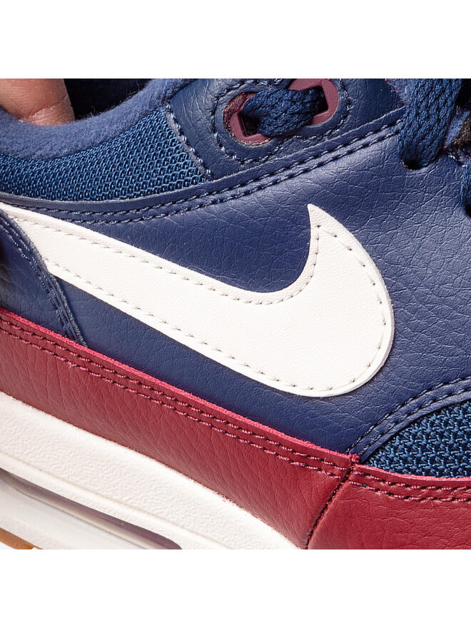 Nike air max 1 navy blue red store