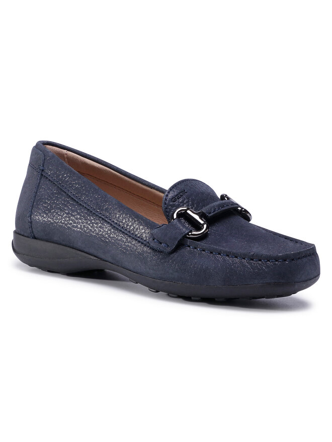 Mocassins Geox D Euxo A D0245A 00076 C4002 Bleu marine chaussures