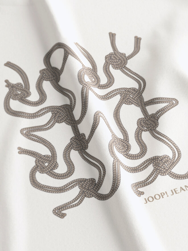 JOOP! Jeans JOOP! Jeans Camiseta 15 JJJ-08Anup 30047002 Beis Modern Fit