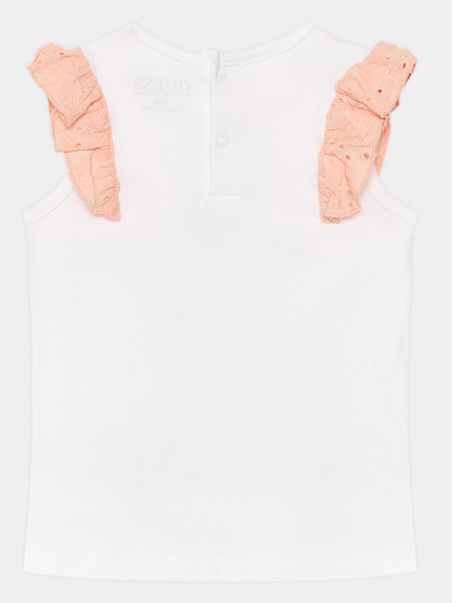 Guess Guess Conjunto de camiseta y leggings A4GG03 K6YW4 Naranja Regular Fit